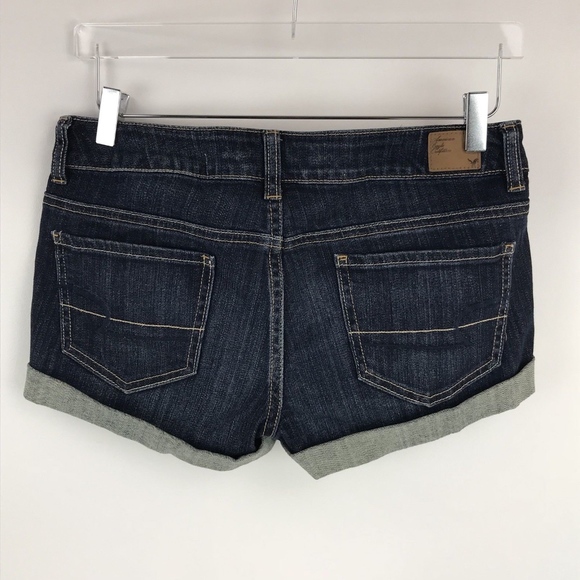 American Eagle Outfitters Jean Shorts Stretch Cuff - Picture 2 of 6